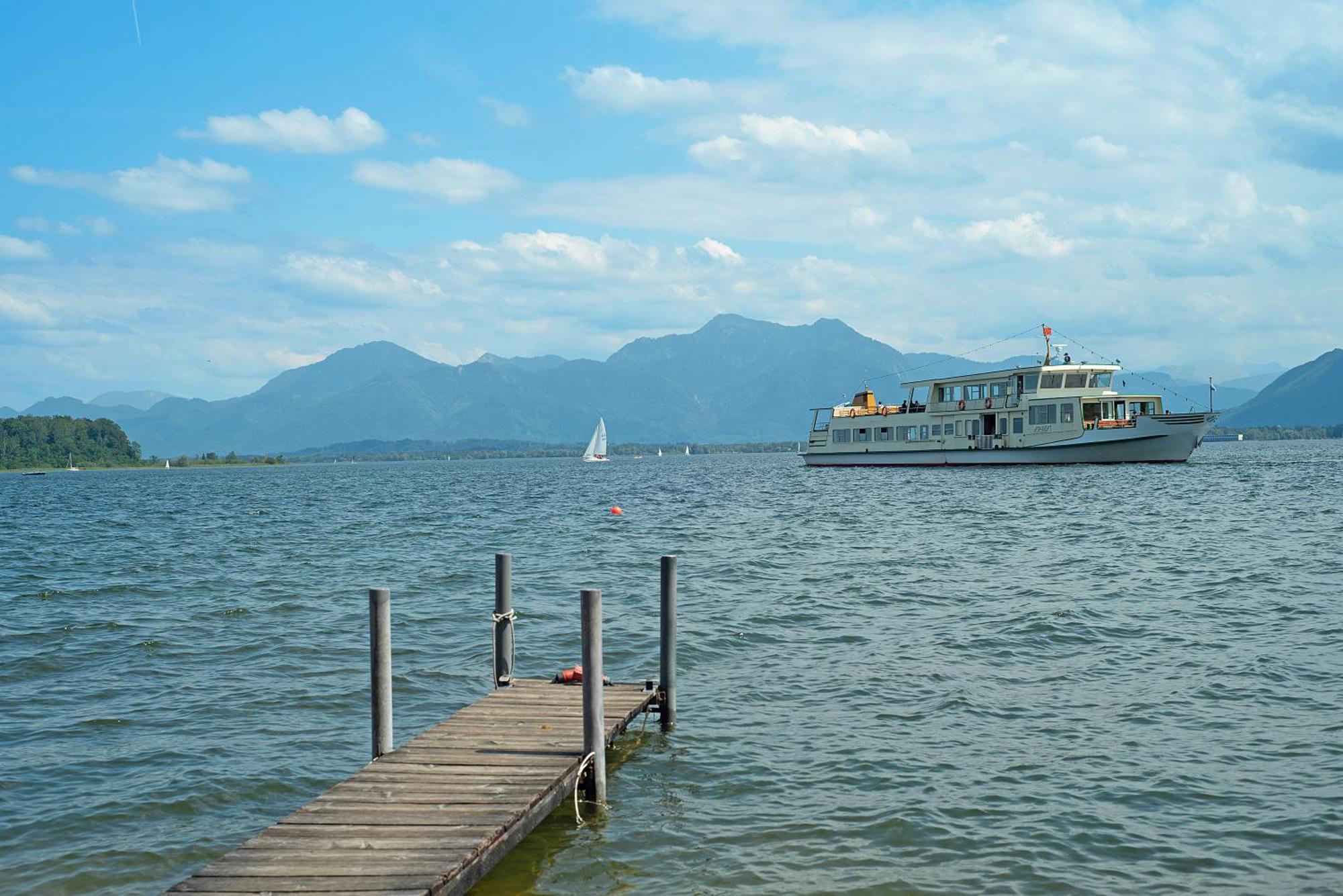 Ferienwohnung Mit Garten Am Chiemsee 基姆湖畔普林 外观 照片